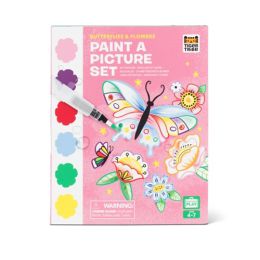 Tiger Tribe Paint A Picture Set Butterflies & Flowers
