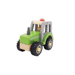 Kaper Kidz Wooden Tractor Green