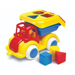 Viking Toys Jumbo Shape Truck with 2 Figures (D)