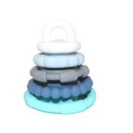 Jellystone Rainbow Stacker & Teether Toy Ocean