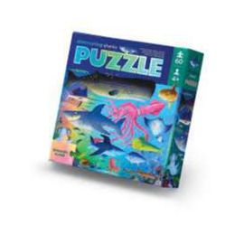 Crocodile Creek 60pc Floor Puzzle Shimmering Shark