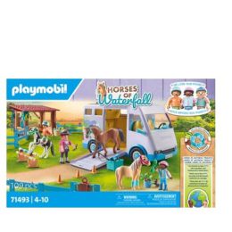 Playmobil Horses OF Waterfall Mobile Horse Riding School