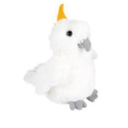 Minkplush Little Macca Cockatoo 17cm