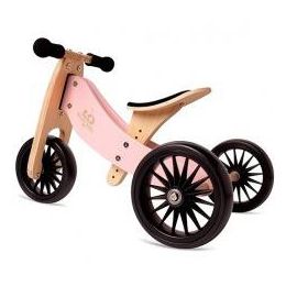 Kinderfeets Tiny Tots Plus 2in1 Balance Bike - Rose