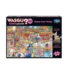 Wasgij? 1000pc Destiny #23 Theme Park Thrills