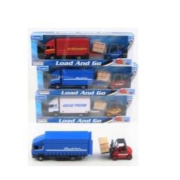 Teama 1:48 Load & Go Truck And Forklift