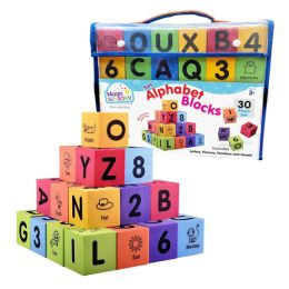 Alphabet & Number Foam Blocks