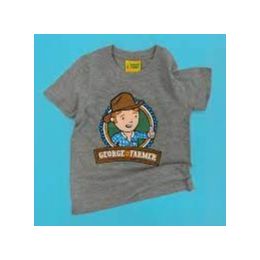 George The Farmer Logo T-Shirt Size 6 (d)