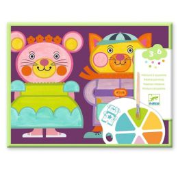Djeco Chubby Cheeks Animal Painting Set with Palette