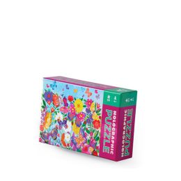 Crocodile Creek 50pc Holographic Puzzle Butterflies