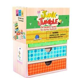 Blue Orange Junk Jumble (d)