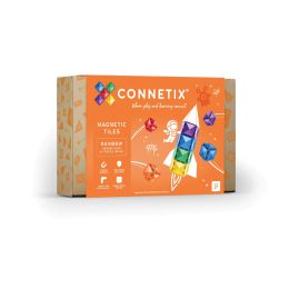 Connetix Magnetic Tiles Rainbow Square Pack 42pc