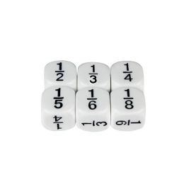 Dice Fractions 16mm (d)