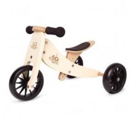 Kinderfeets Tiny Tots 2in1 Balance Bike Cream