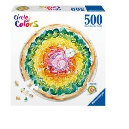 Ravensburger 500pc Circle of Colors-Pizza (d)