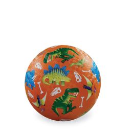Crocodile Creek 5 Inch Play Ball - Dinosaur Dig (Orange)