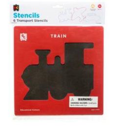 Stencils Transport Set Of 6 (d)