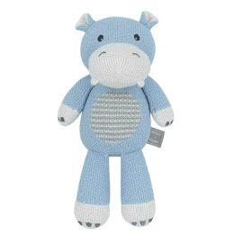 Henry the Hippo Knitted Toy (d)