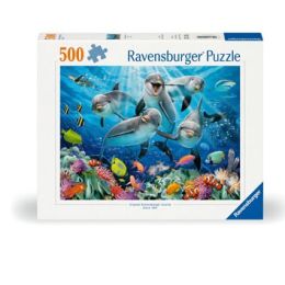 Ravensburger 500pc Dolphins Puzzle (d)