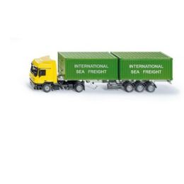 Siku 1:50 Mercedes Benz Actros Container Truck (d)