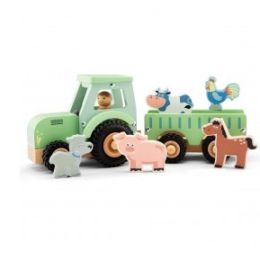 New Classic Toys Large Tractor With Animals