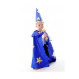 Wizard Cape & Hat Set (d)
