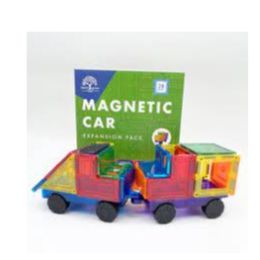 Learn & Grow Magnetic Tiles Car Pack 28pc (d)