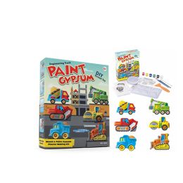 Mould & Paint Gypsum Plaster Kit Trucks & Diggers