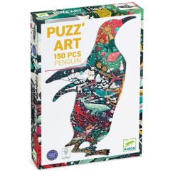 Djeco 150pc Penguin Silhouette Jigsaw Puzzle