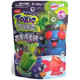 Zimpli Kids Toxic Tubz Trash Surprise Baff Bombz