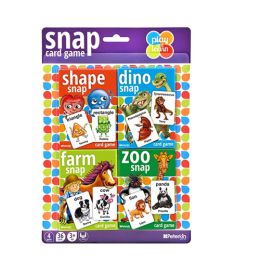 4 x Snap Card Games on blistercard