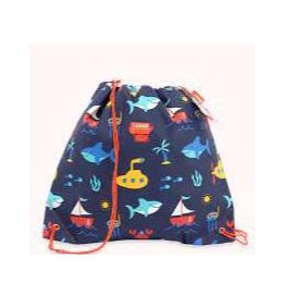 Penny Scallan Drawstring / Library Bag Anchors Away (d)