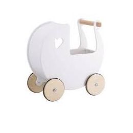 Moover Classic Dolls Pram Classic White