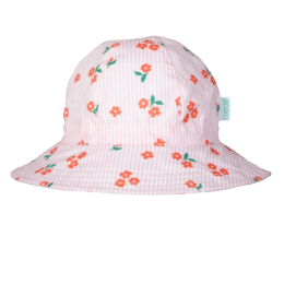 Acorn Striped Posy Wide Brim Sunhat 3-5yr