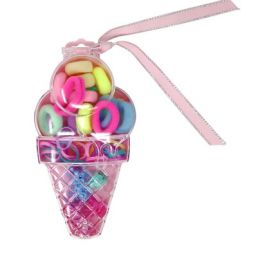 Pink Poppy Ice-Cream Hair Accessory Set