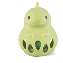 Tiger Tribe Silicone Rattle Dino