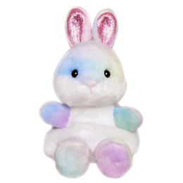 Palm Pal - 13cm Opal Rainbow Bunny