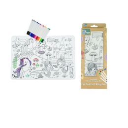 Reusable Silicone Drawing Mat Enchanted Kingdom