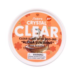 J'adore Clear Slime with Adds-ins Aloha Shine