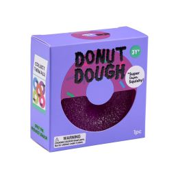 J'adore Donut Dough Squishy Purple