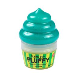 J'adore Fluffy Duo Slime Green/Light Green