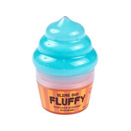 J'adore Fluffy Duo Slime Blue/Orange