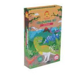 Tiger Tribe Colouring Set Dinosaur