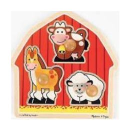 Melissa & Doug Jumbo Knob Barn Animals (d)