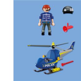 Playmobil Police Helicopter with Radar Function