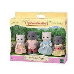 Sylvanian Persian Cat Family