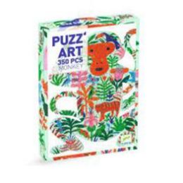 Djeco 350pc Shaped Puzzle Art Monkey (d)