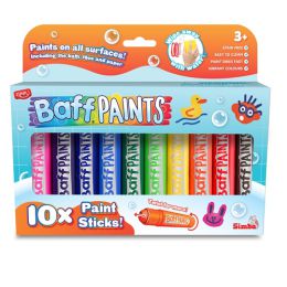 Zimpli Kids Baff Paints Pack of 10