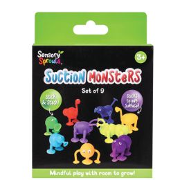 Sensory Sprouts Suction Monsters