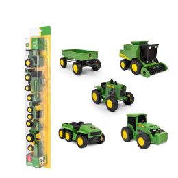 John Deere Micro Farm Vehicles 5pk